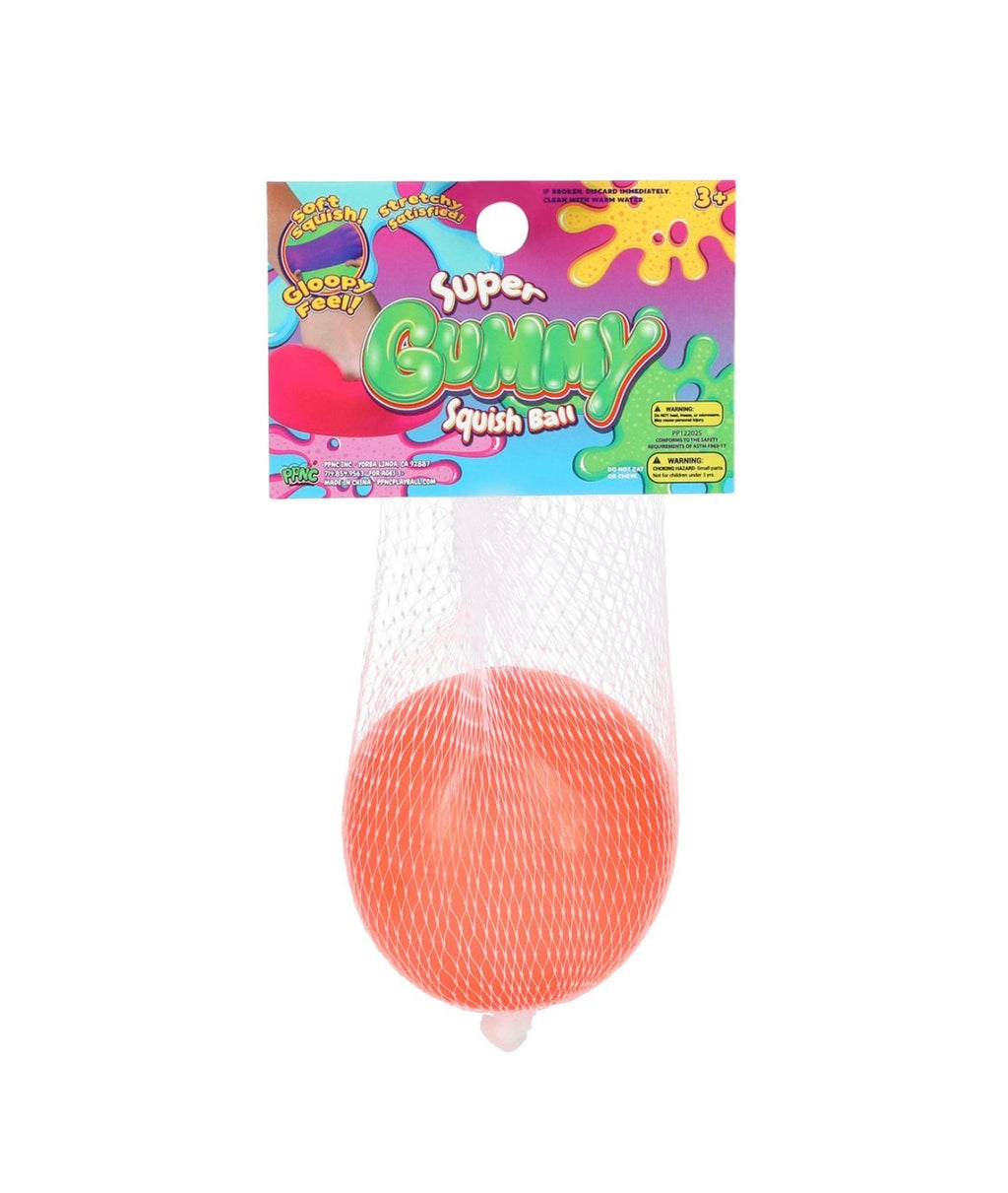 Neon Super Gummy Squish Ball – Random Color