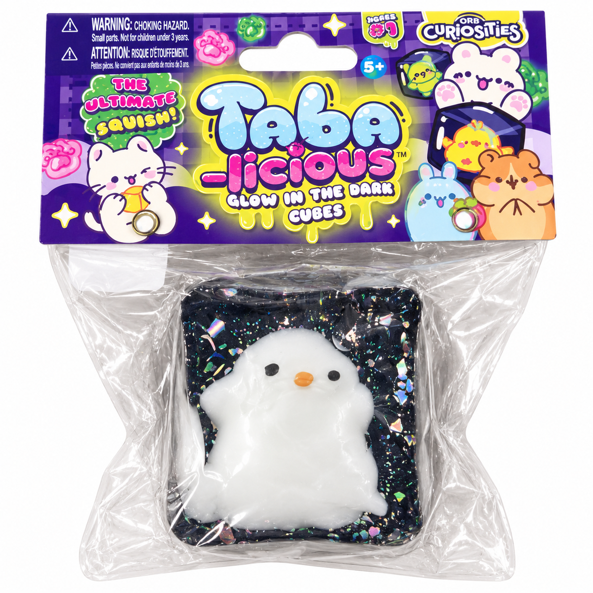 Taba-licious Glow-in-the-Dark Squishy Cube | Choose Your Character