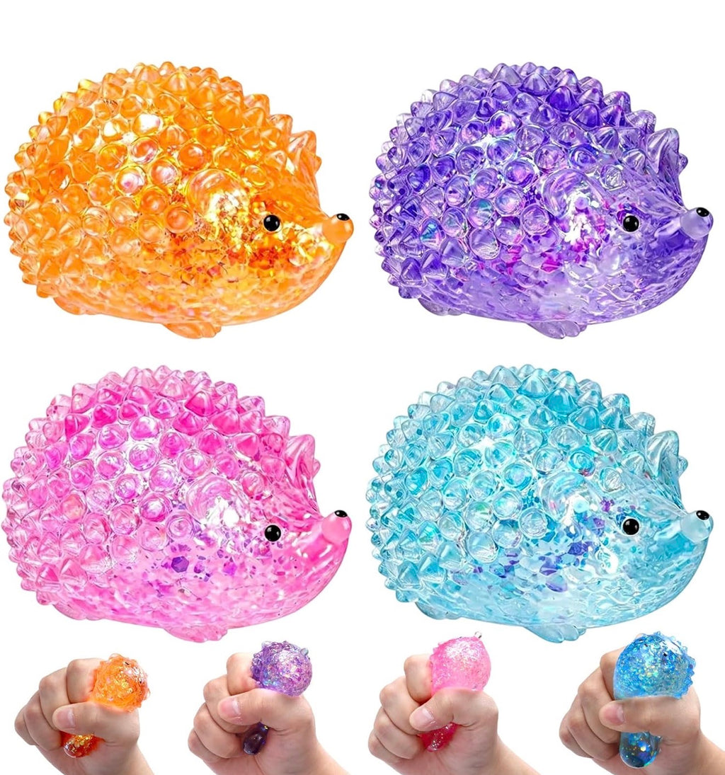 Glitter Hedgehog Squeeze Stress Ball – Choose Your Color
