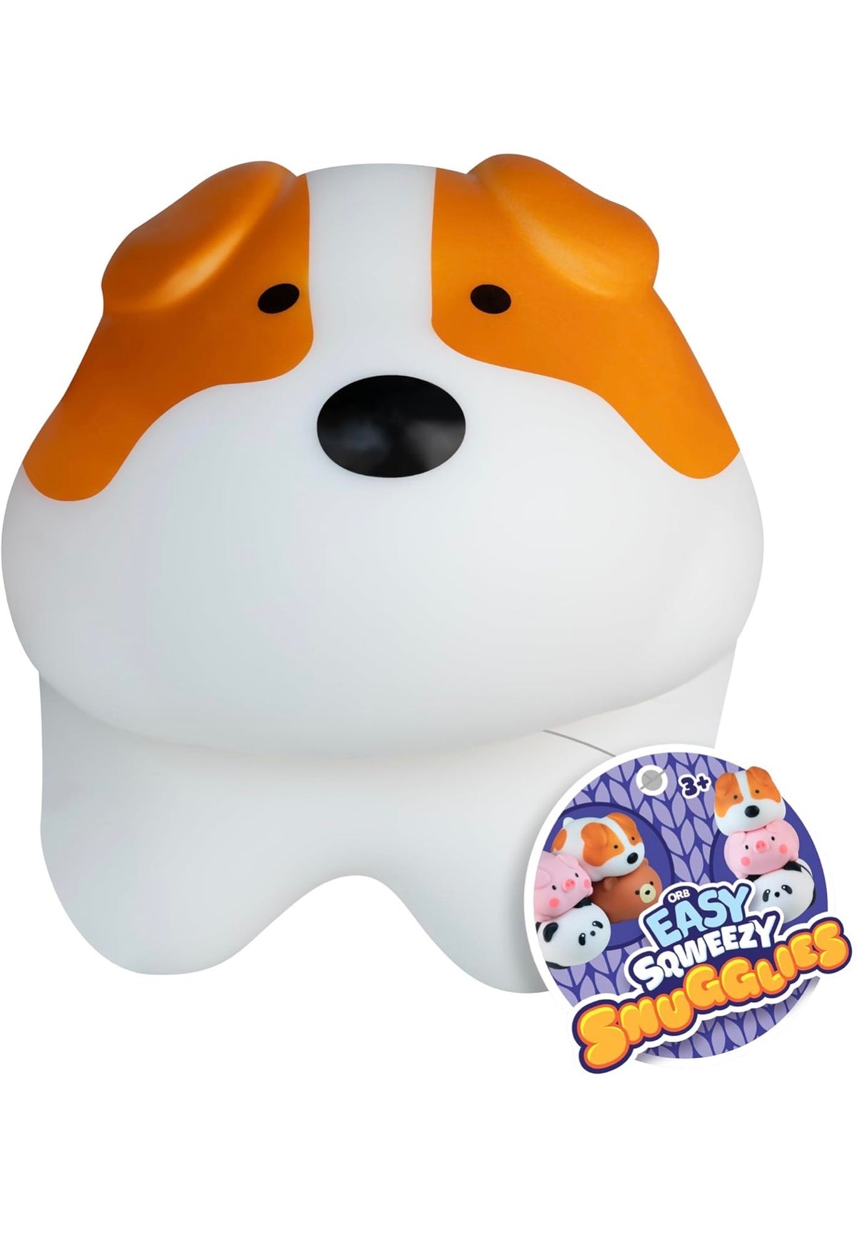 ORB Easy Squeezy Snugglies Jumbo Animal Squishy – Sold Individually