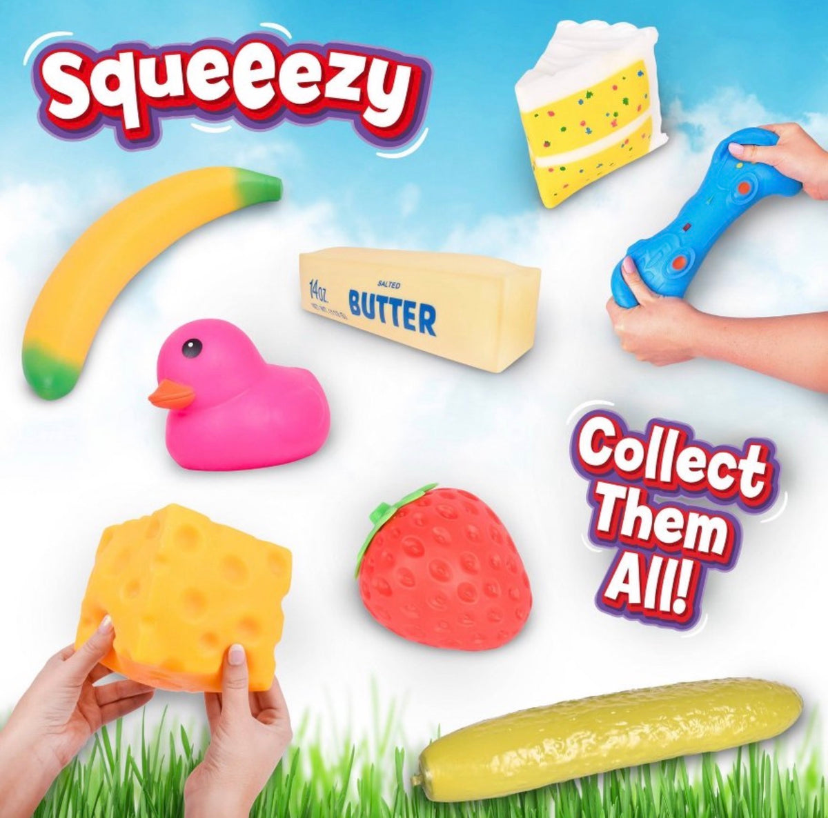 Squeezy Salted Butter Squishy Toy – 14 oz