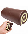 Chocolate Swiss Roll Squishy Stress Reliever – 5 Inch