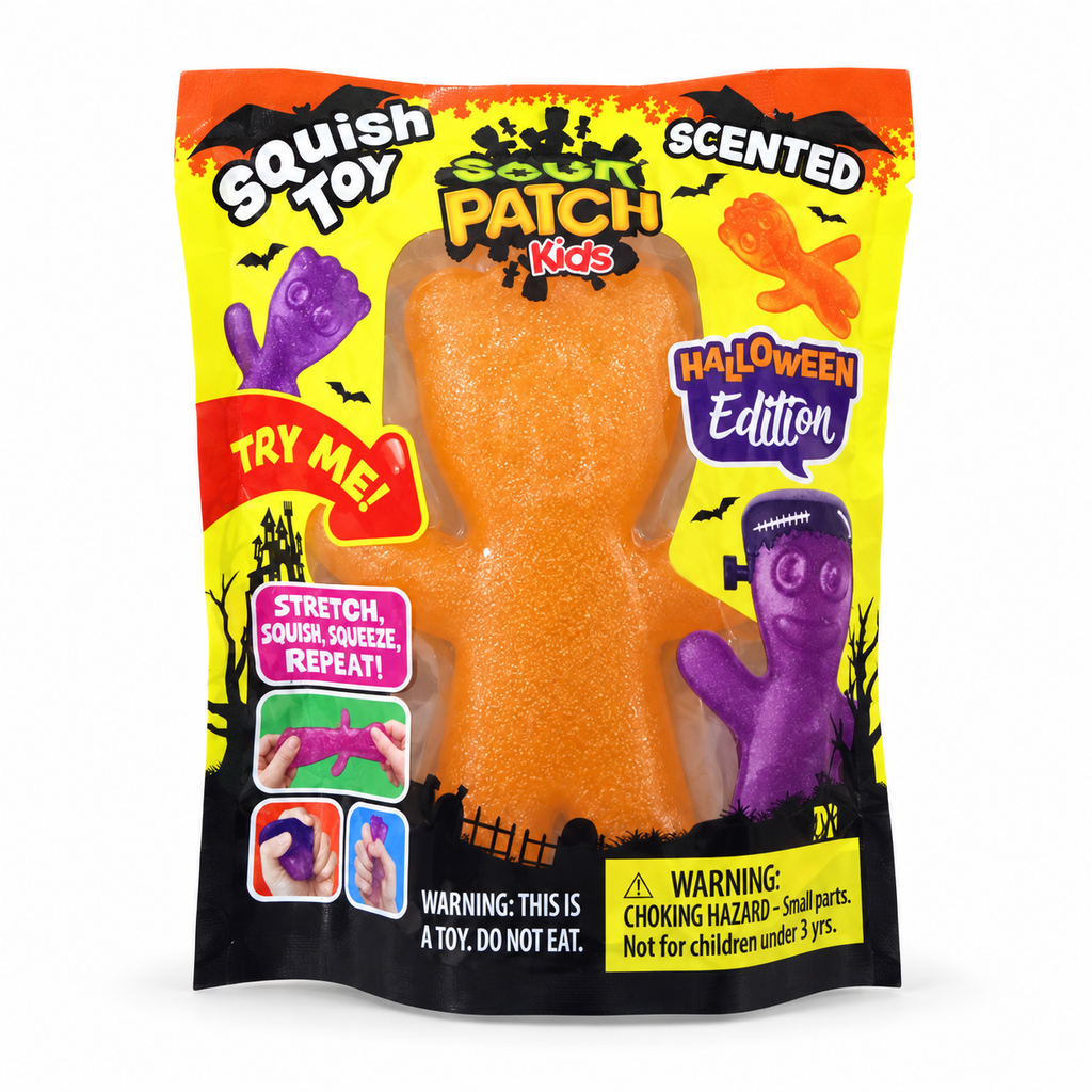 Patch Kids Halloween Edition Scented Squishy Toy – Orange