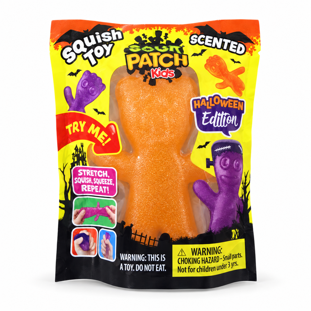 Patch Kids Halloween Edition Scented Squishy Toy – Orange