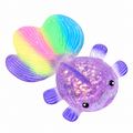 Glitter Goldfish Squishy – Rainbow Sensory Squeeze Toy