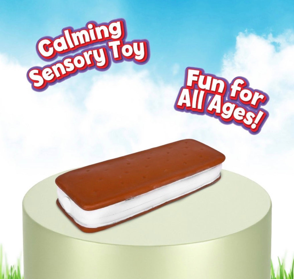 Sunny Days Squeezy Ice Cream Sandwich Fidget Toy