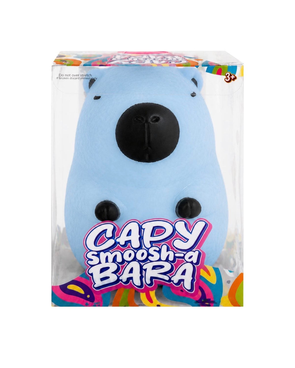 Capy Smoosh-a-Bara Squishy – Pink or Blue