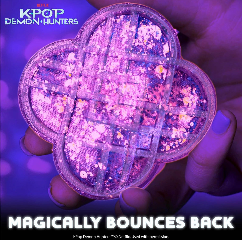 KPop Demon Hunters HUNTR/X SlimyGloop Gelli Gels – Stretchy Sensory Fidget Toy