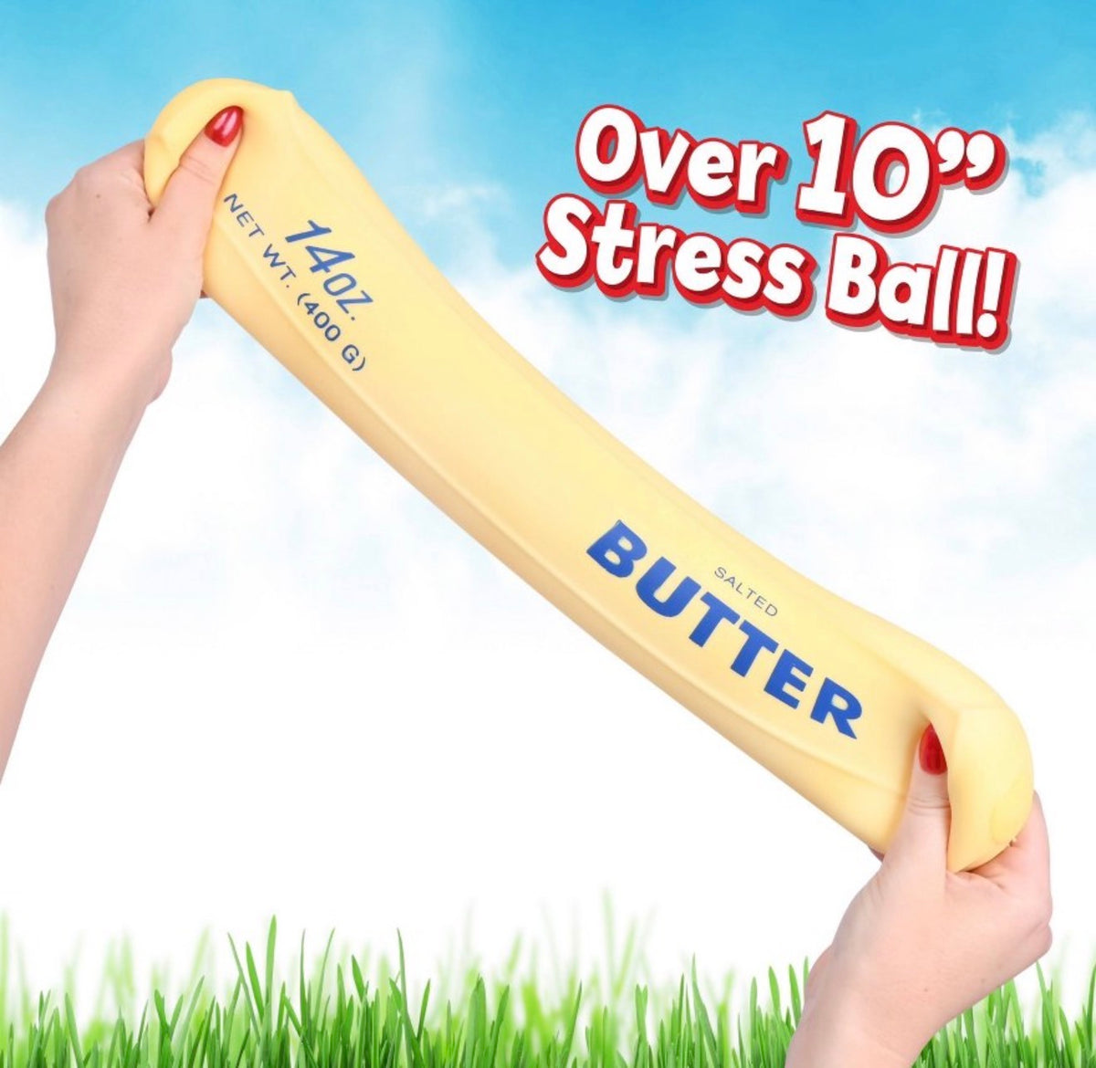 Squeezy Salted Butter Squishy Toy – 14 oz