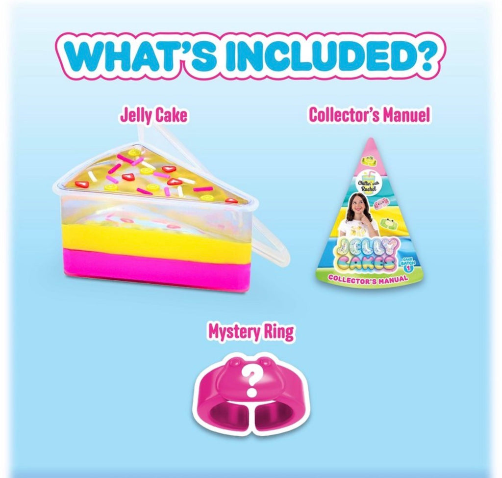 Jelly Cakes Chillin’ with Rachel Sensory Play Set