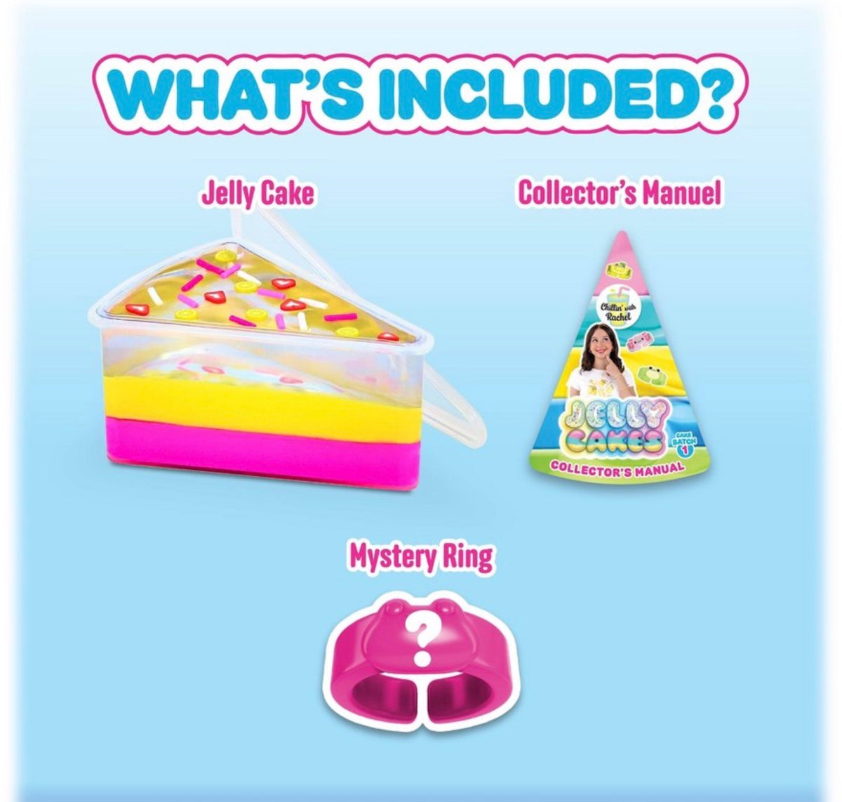 Jelly Cakes Chillin’ with Rachel Sensory Play Set