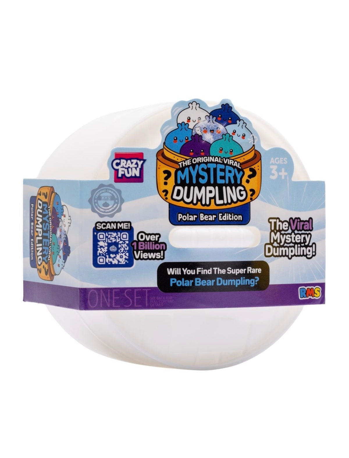 Crazy Fun RMS Mystery Dumpling – Polar Bear Edition