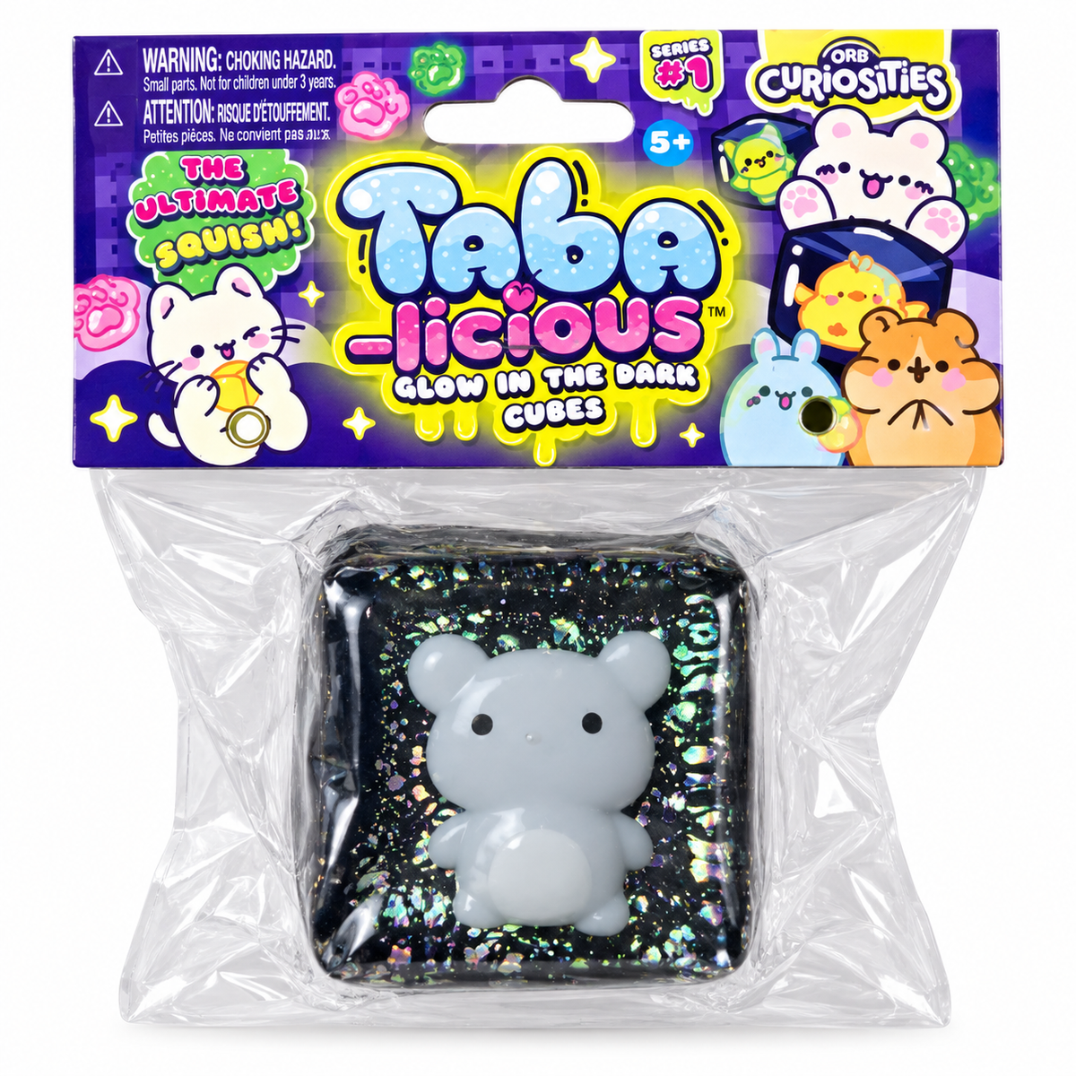 Taba-licious Glow-in-the-Dark Squishy Cube | Choose Your Character