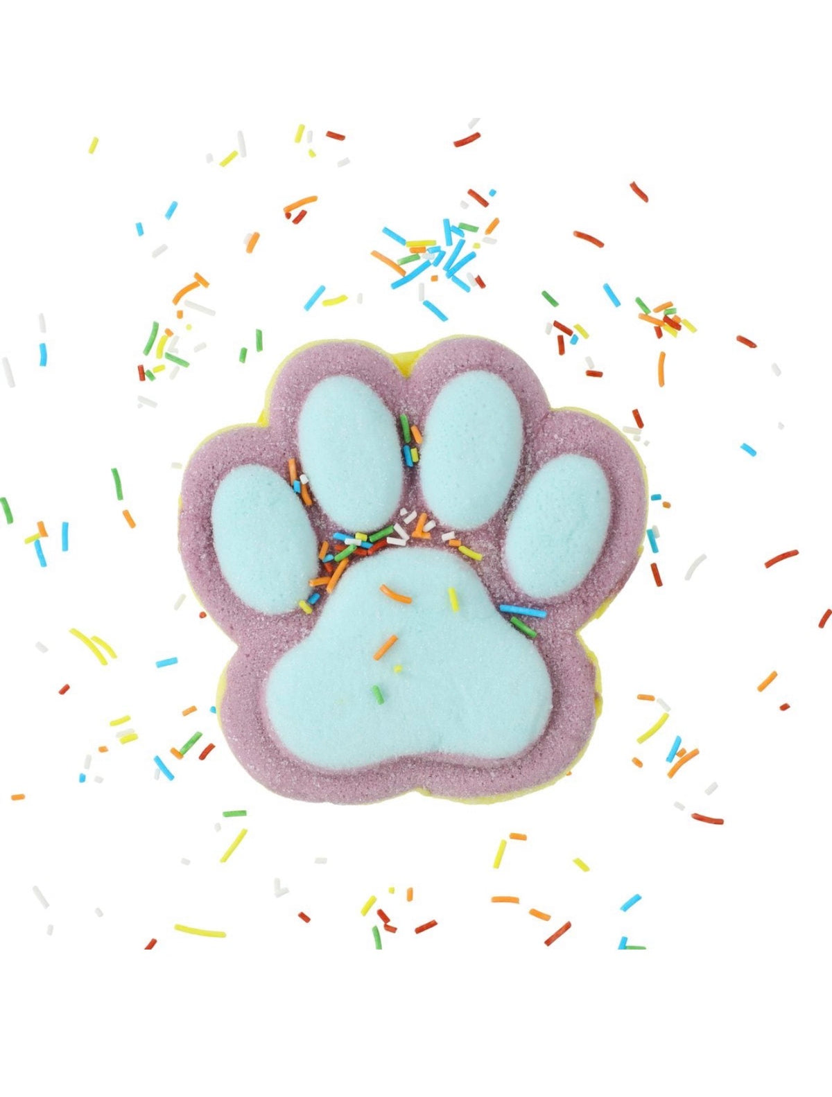 Taba Mallow™ Marshmallow Paw Candy – Rainbow Puff, 3.5 oz