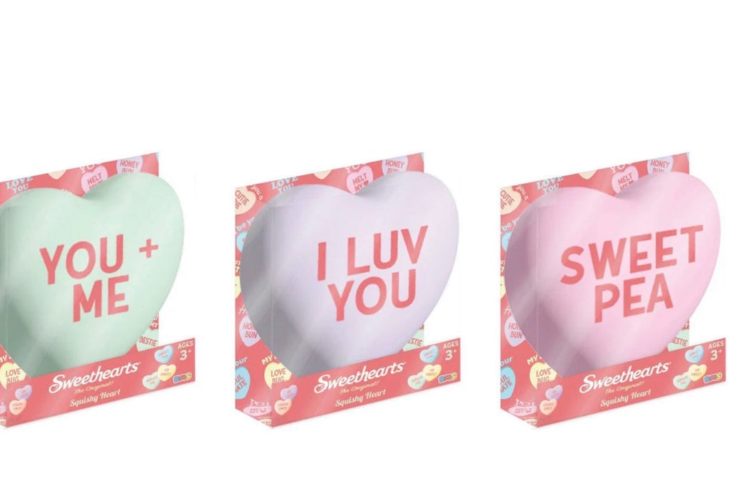 ******* PREORDER*********** Sweethearts® Jumbo Squishy Heart ETA October