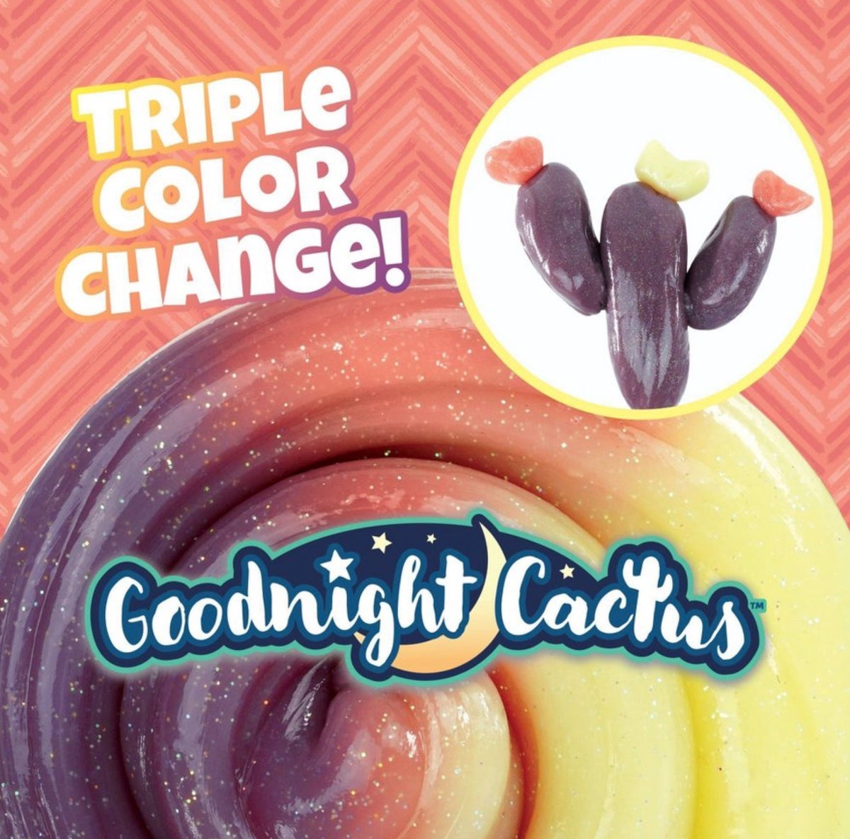 Crazy Aaron’s Goodnight Cactus Hypercolor Thinking Putty