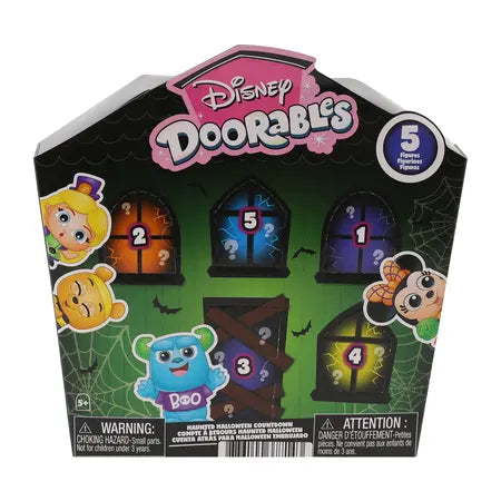 Disney Doorables Haunted Halloween Countdown – 5 Surprise Figures
