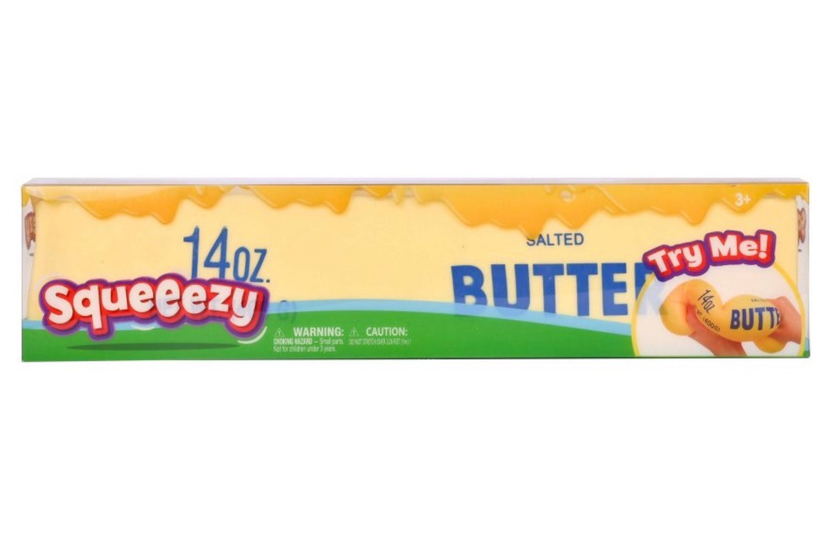 Squeezy Salted Butter Squishy Toy – 14 oz