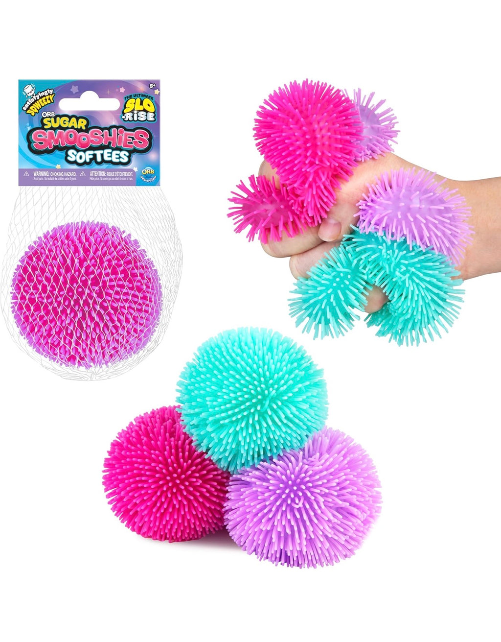 ORB Curiosities Sugar Smooshies Sensory Ball