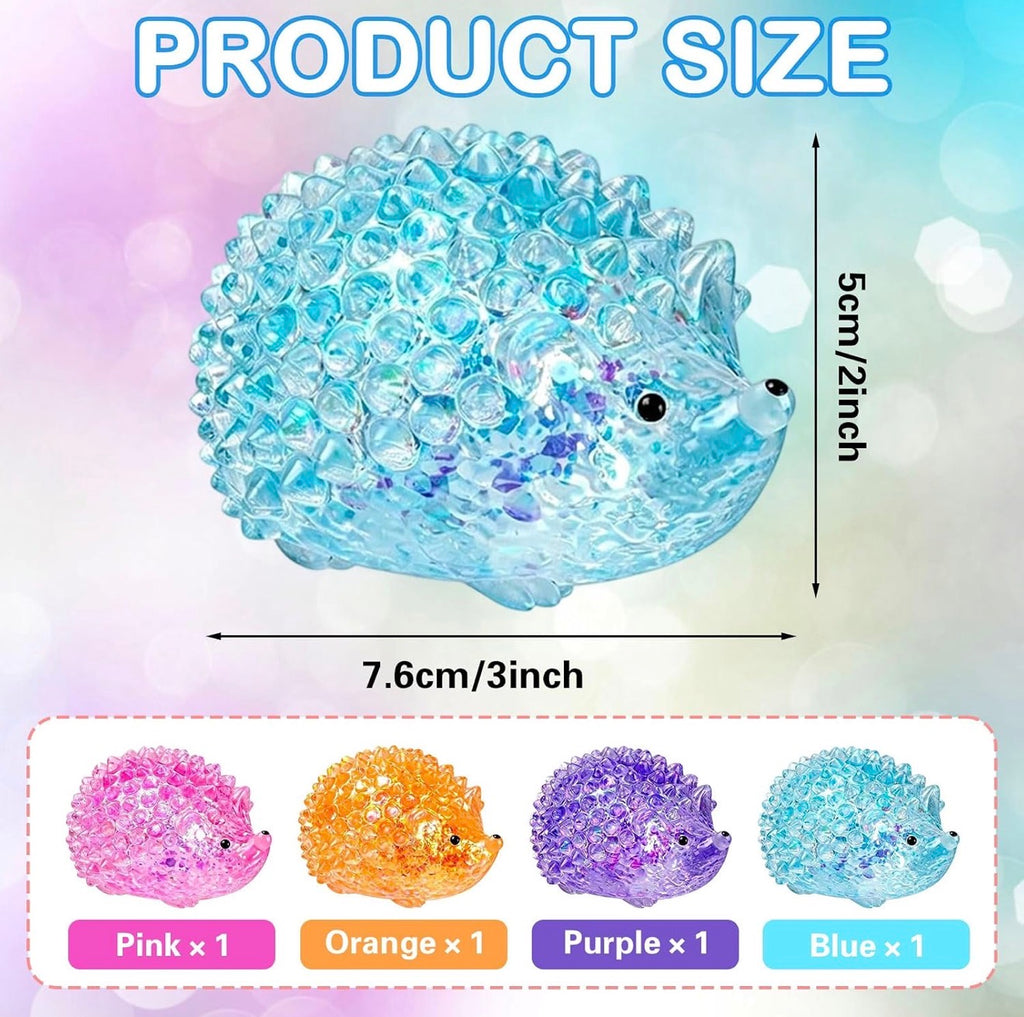 Glitter Hedgehog Squeeze Stress Ball – Choose Your Color