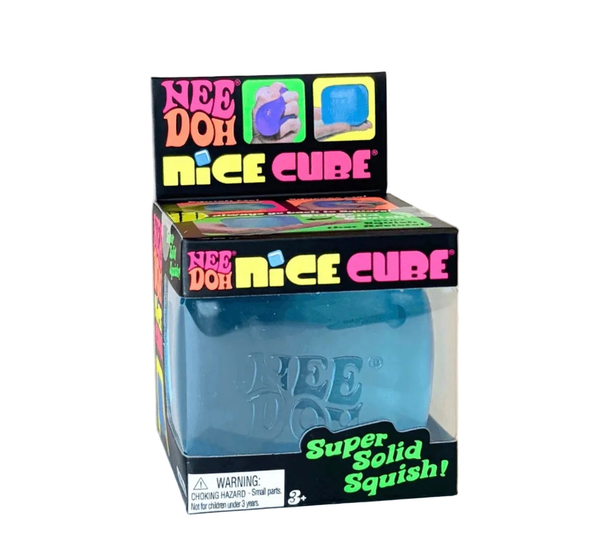NeeDoh Nice Cube – Super Solid Squishy Sensory Fidget Toy