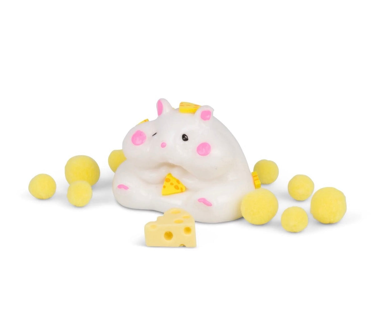 Cheesy Hamster TABA Sticky Squishy – Slow-Rise Sensory Toy