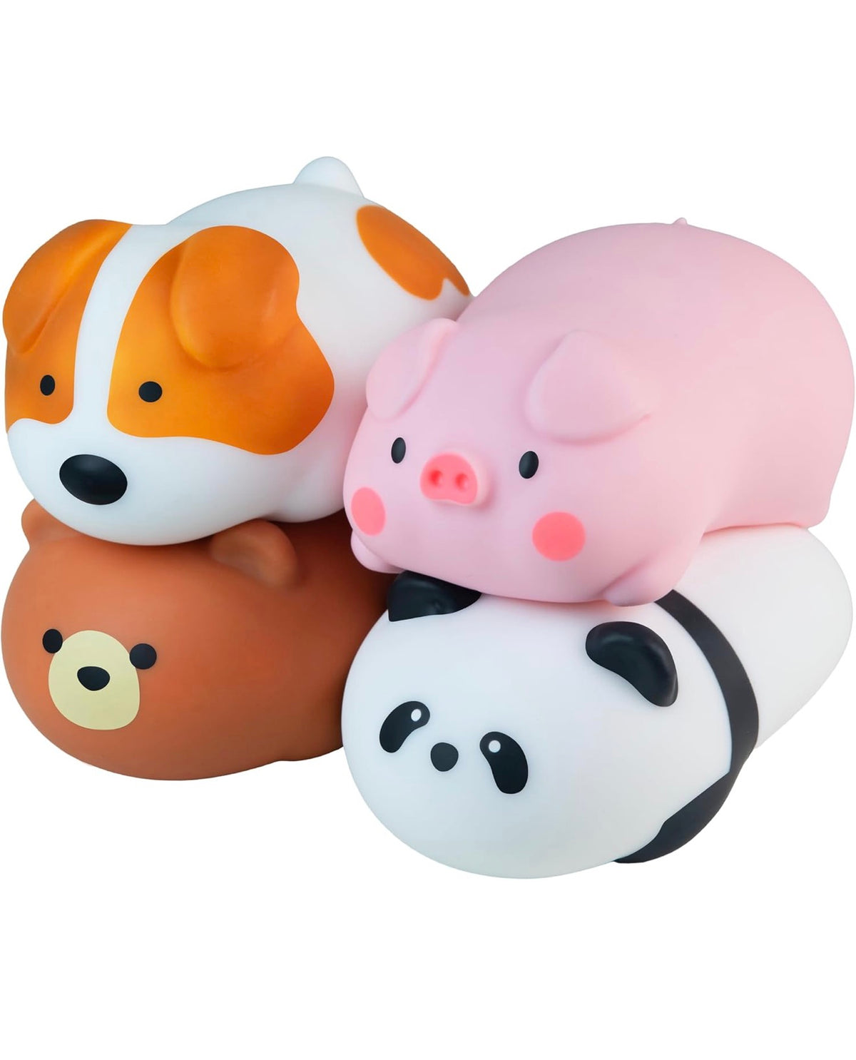 ORB Easy Squeezy Snugglies Jumbo Animal Squishy – Sold Individually