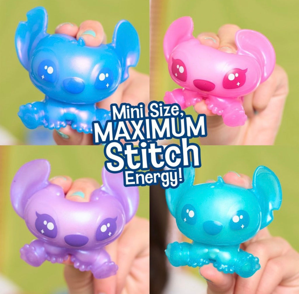 Disney Stitch Squish-A-Stitch Mystery Blind Box – 3” Collectible Figure