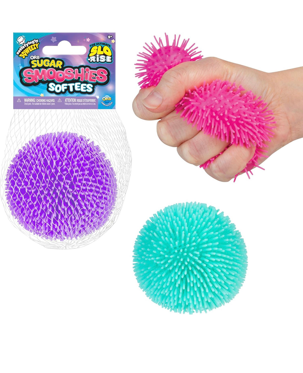 ORB Curiosities Sugar Smooshies Sensory Ball
