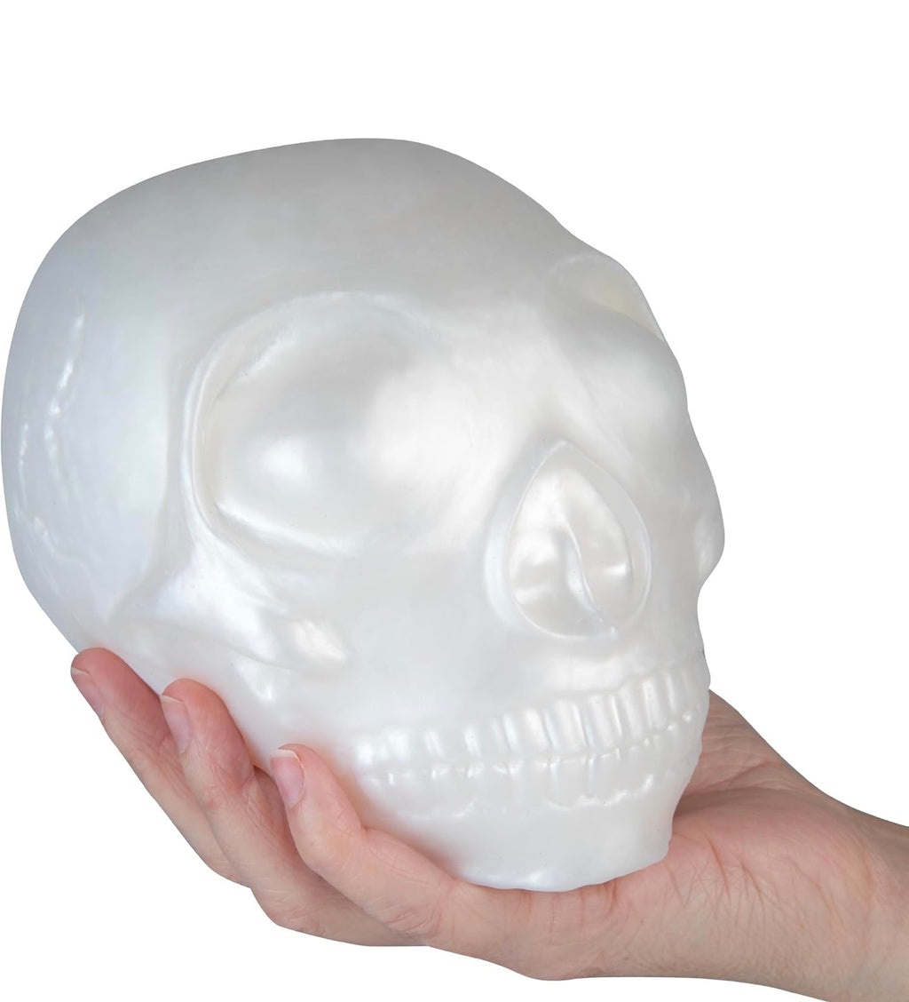 ****PREORDER**** ORB Easy Squeezy Jumbo Skull Squishy – Spooky Stretchy Stress Toy ETA October 5, 2026