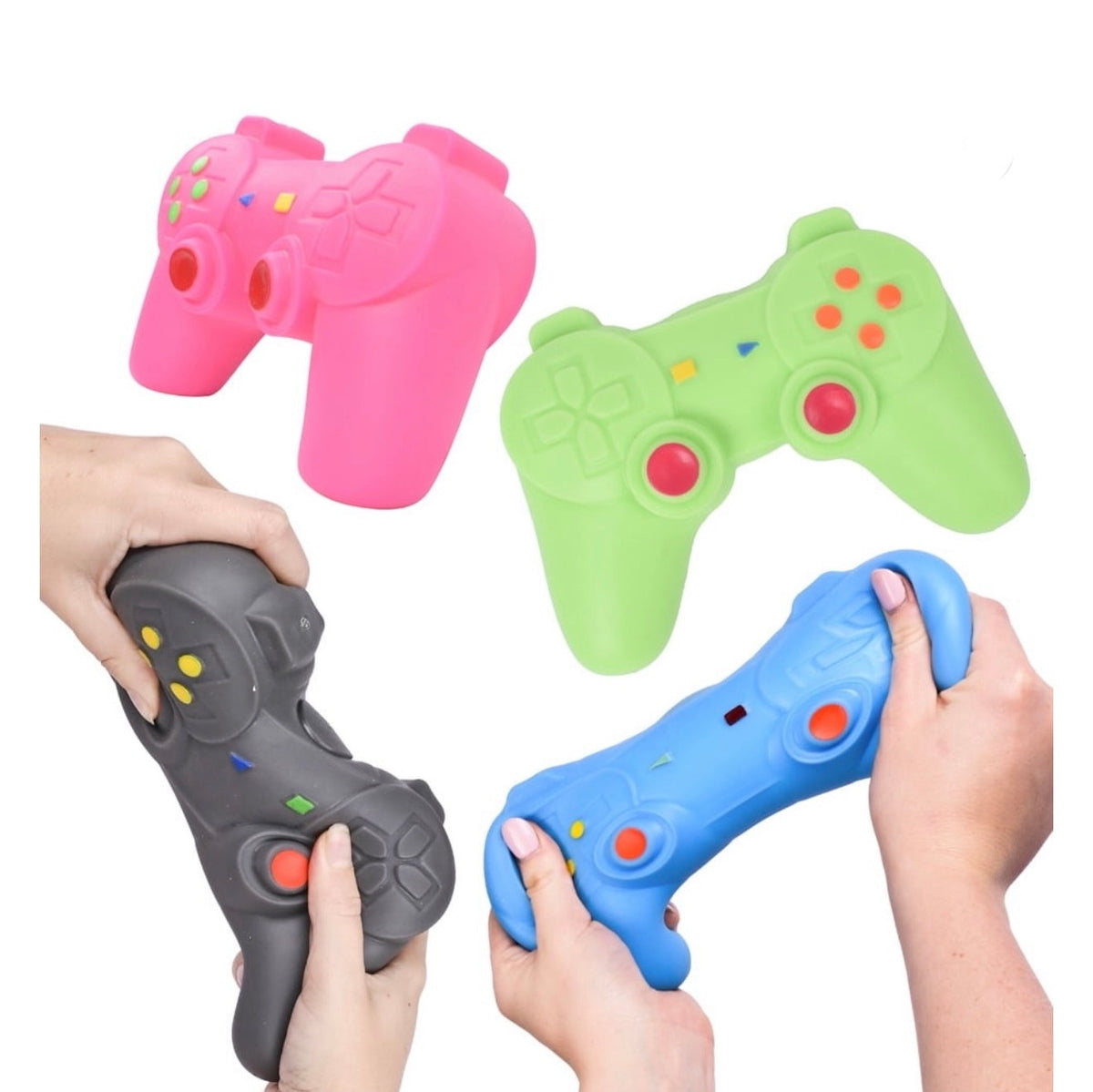Squeeze & Play Gamer Controller Squishy – Assorted Colors