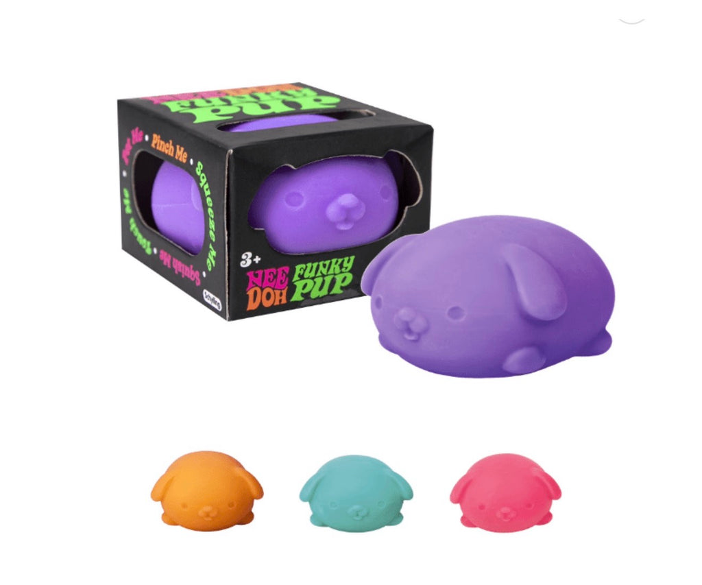 NeeDoh Funky Pup – Squishy Puppy Sensory Fidget Toy