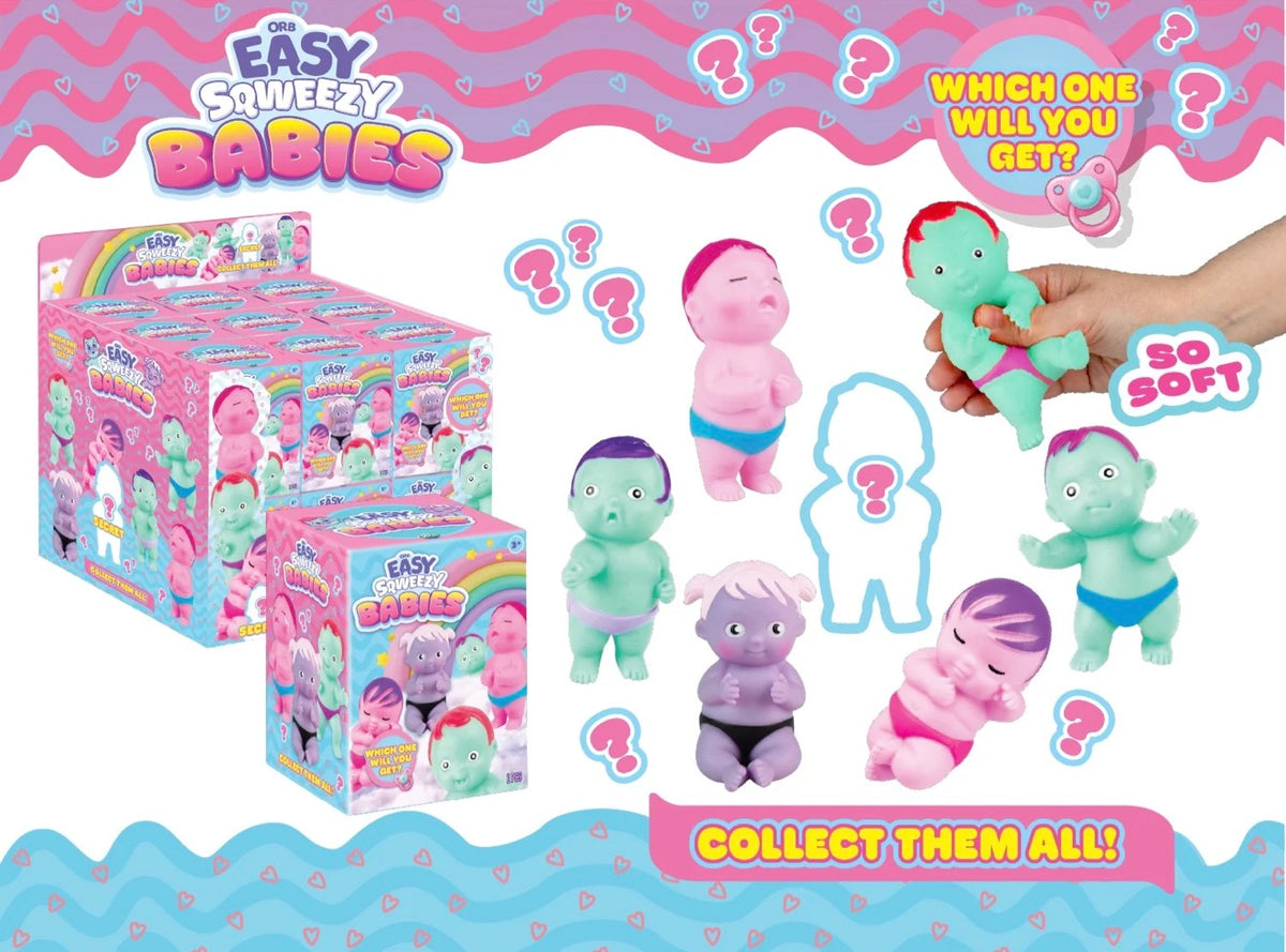 ORB Easy Squeezy Babies Mystery Squishy – Blind Box