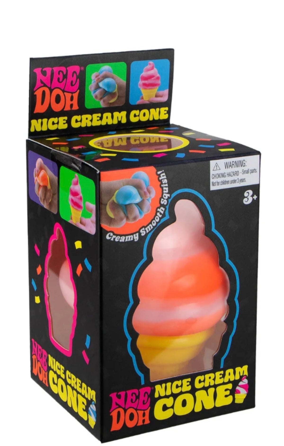 NeeDoh Nice Cream Cone – Creamy Smooth Ice Cream Squishy