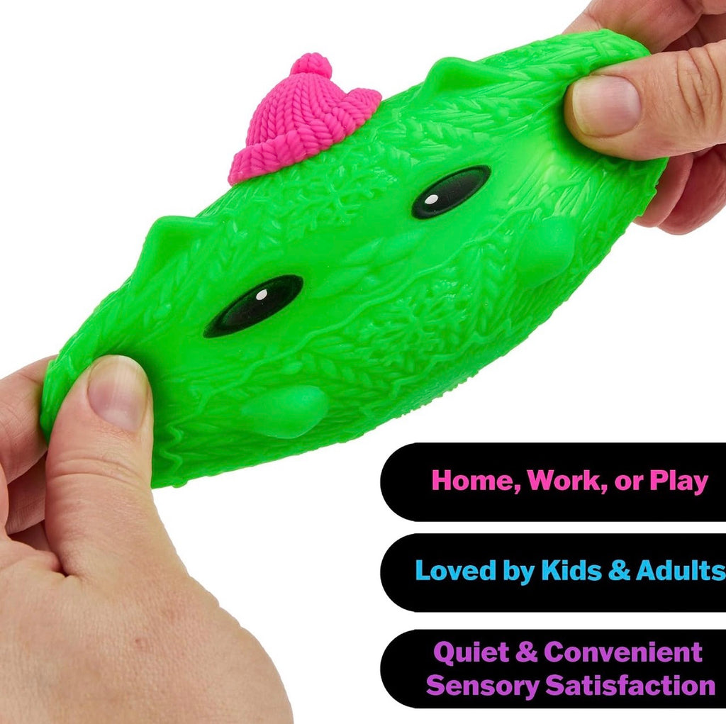 NeeDoh Kittens – Green Sweater-Soft Cat Squishy by Schylling