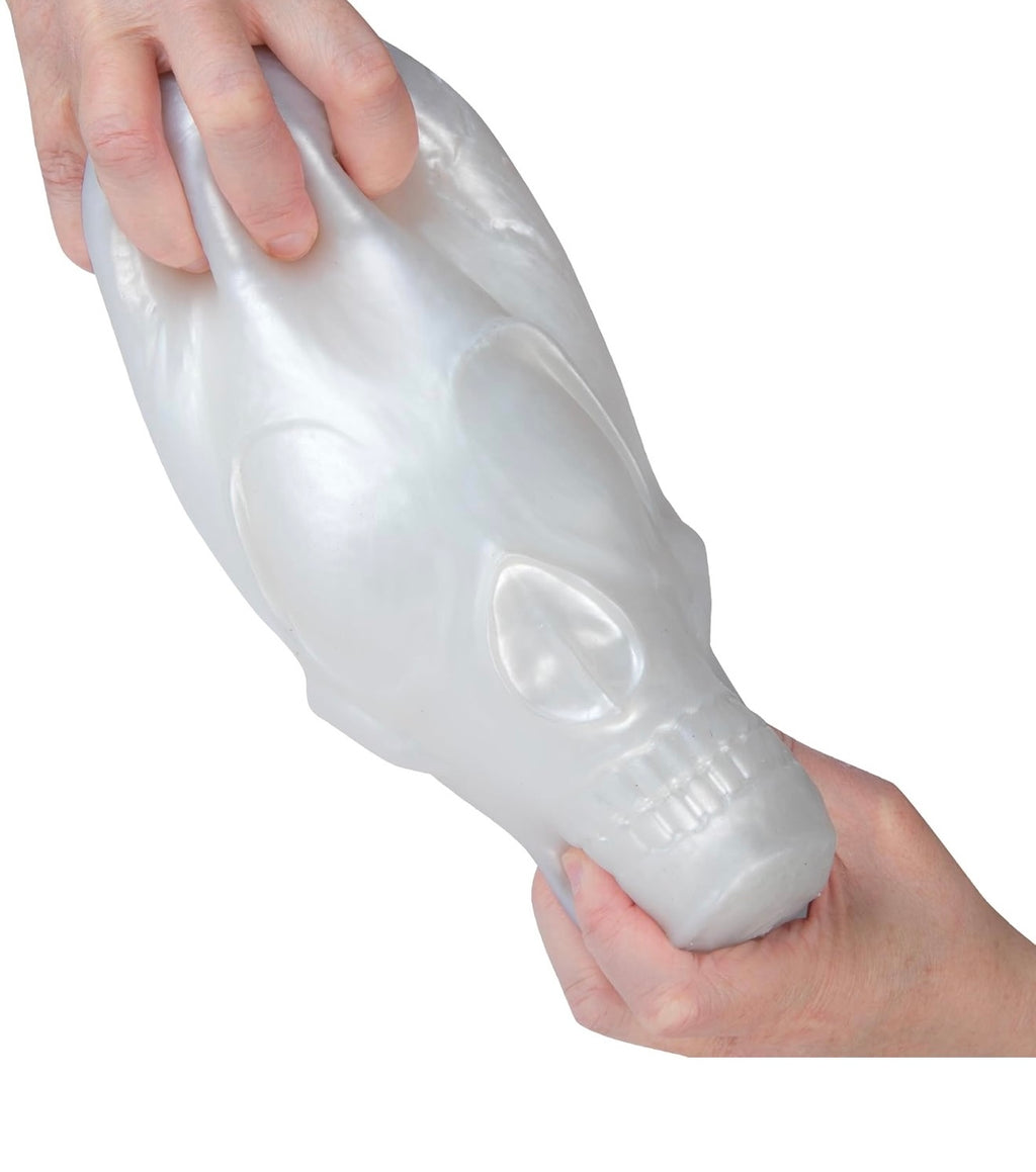 ****PREORDER**** ORB Easy Squeezy Jumbo Skull Squishy – Spooky Stretchy Stress Toy ETA October 5, 2026