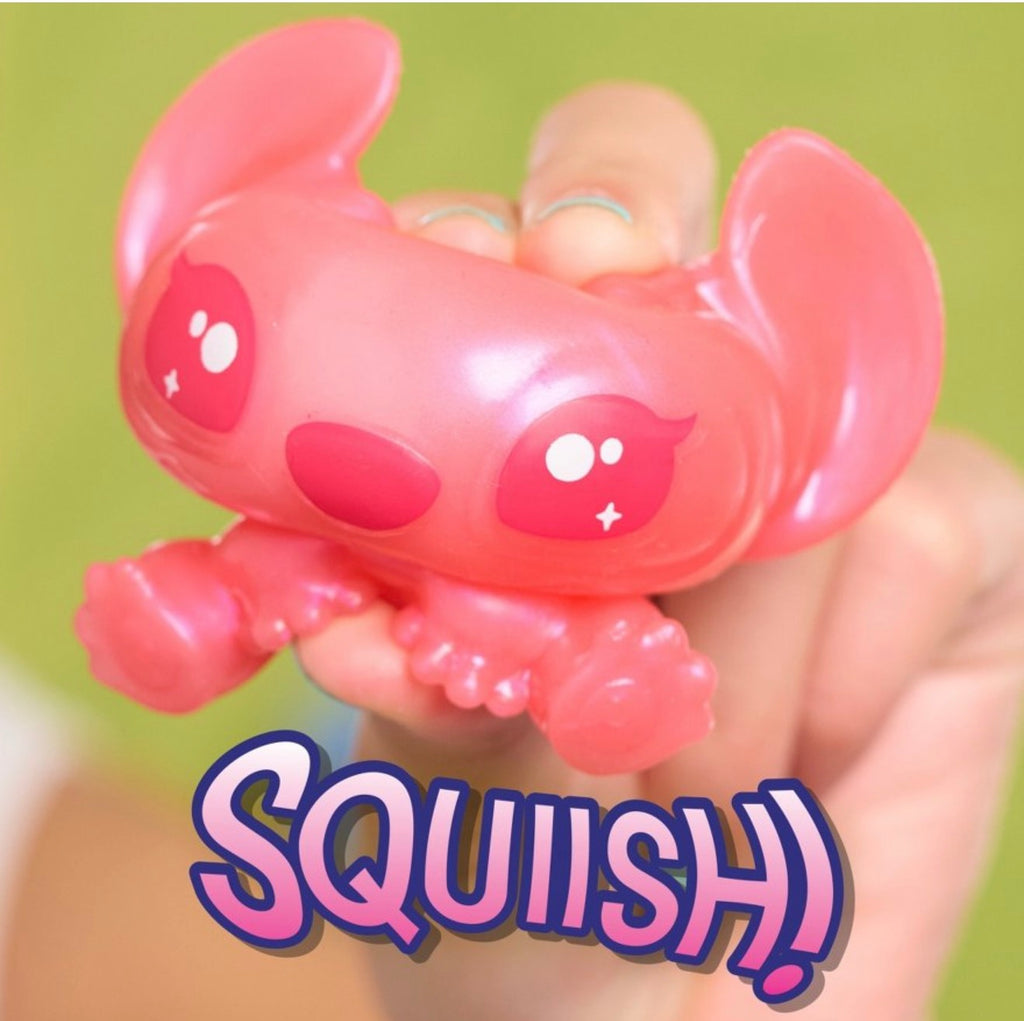 Disney Stitch Squish-A-Stitch Mystery Blind Box – 3” Collectible Figure