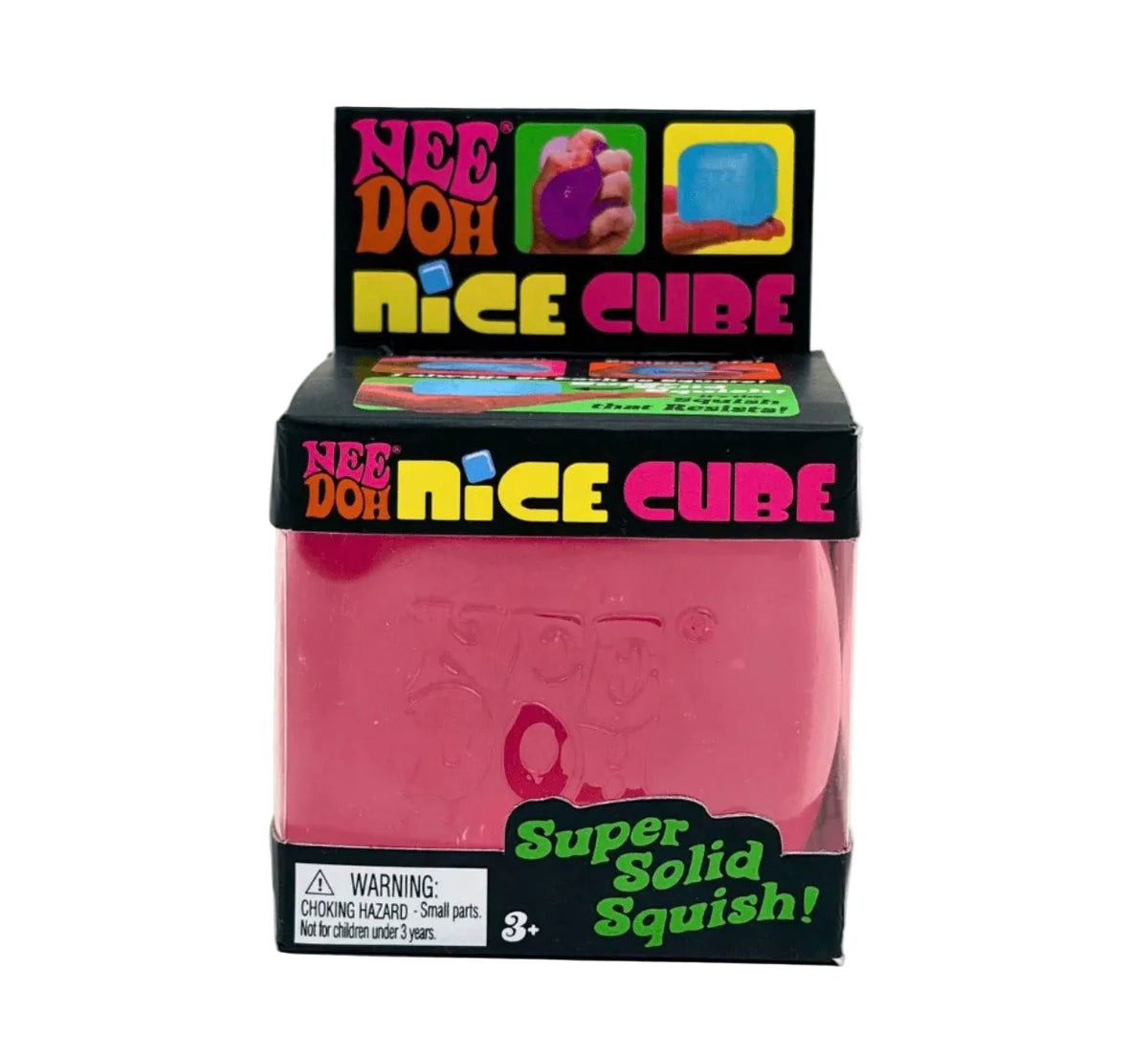NeeDoh Nice Cube – Super Solid Squishy Sensory Fidget Toy