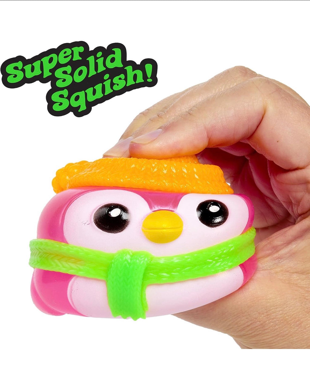 Schylling NeeDoh Squishmas Polar Glow Penguin – Holiday Sensory Squishy