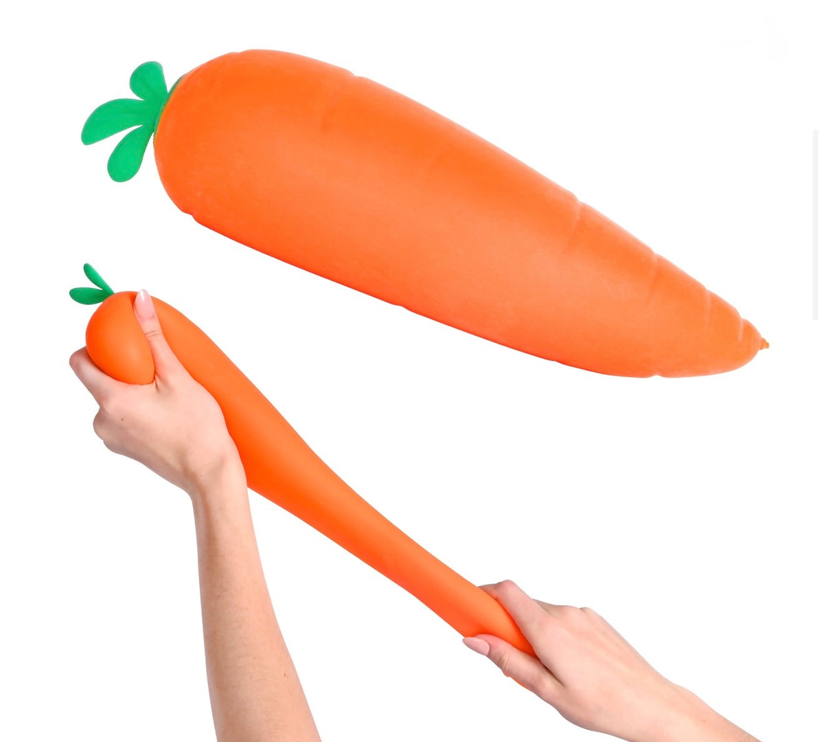 Jumbo Squishy Carrot – 12.5-Inch Giant Sensory Stress Toy