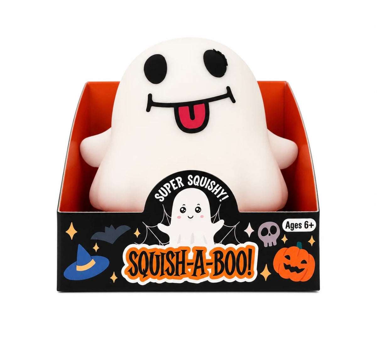 Squish-A-Boo Super Squishy Ghost – Halloween Sensory Toy