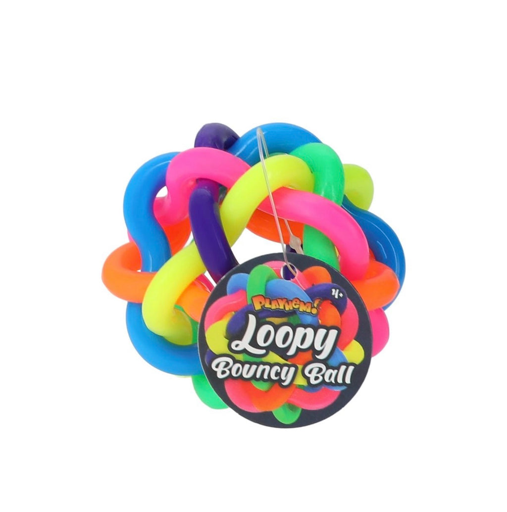 Loopy Knot Ball Fidget Toy – Colorful Sensory Stress Ball