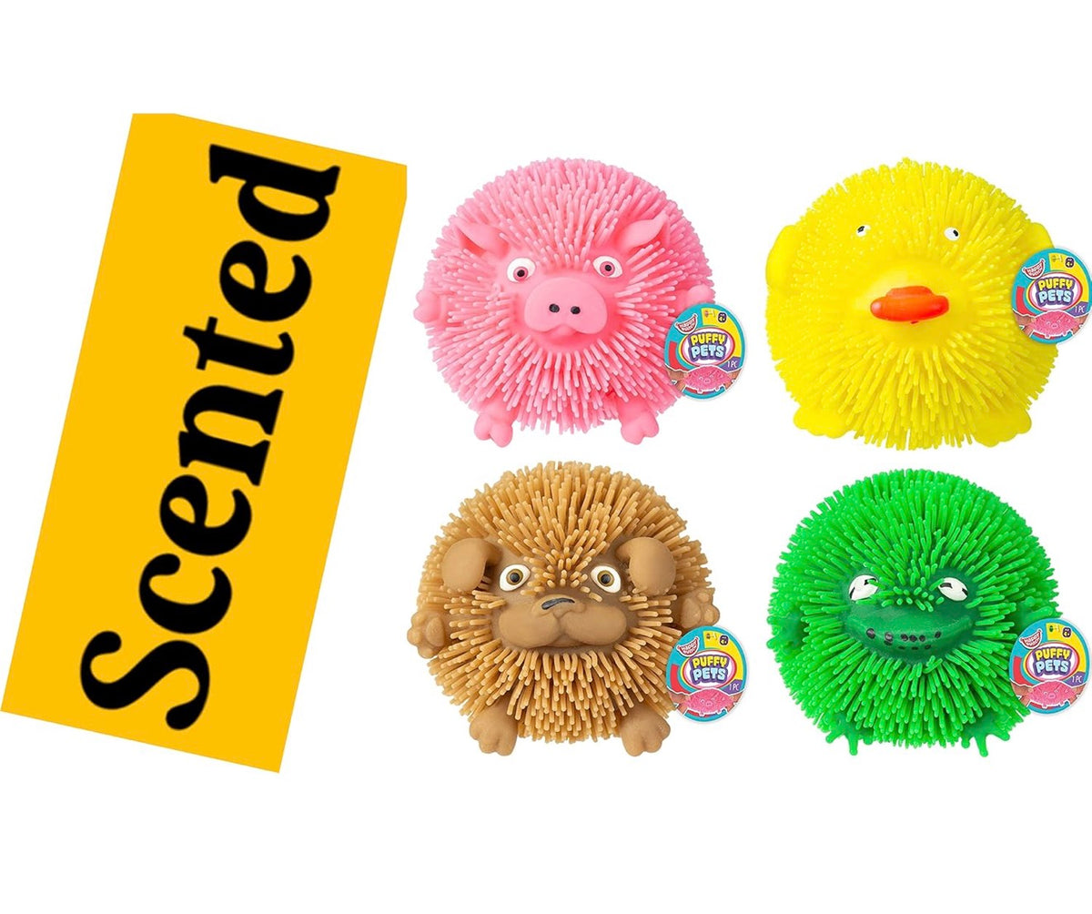 Puffy Pets Bubble Gum Scented Animal Puffer Ball – Choose Your Pet