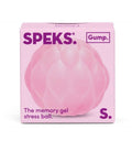 Speks Gump Moon Surface Stress Ball – Pink Memory Gel Fidget Toy