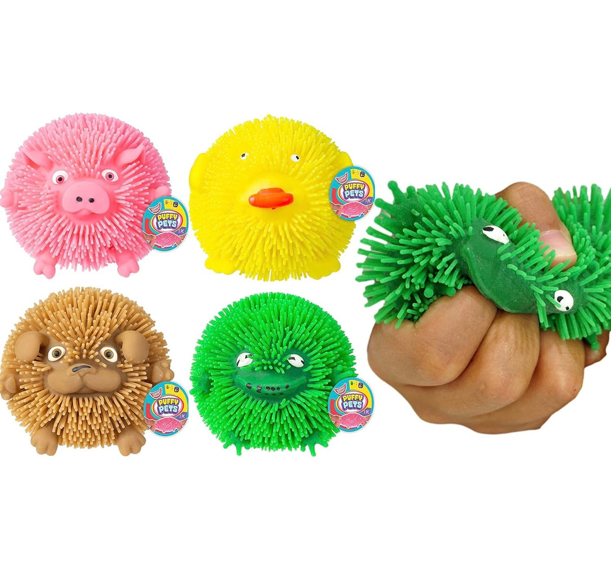 Puffy Pets Bubble Gum Scented Animal Puffer Ball – Choose Your Pet