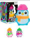 Schylling NeeDoh Squishmas Polar Glow Penguin – Holiday Sensory Squishy
