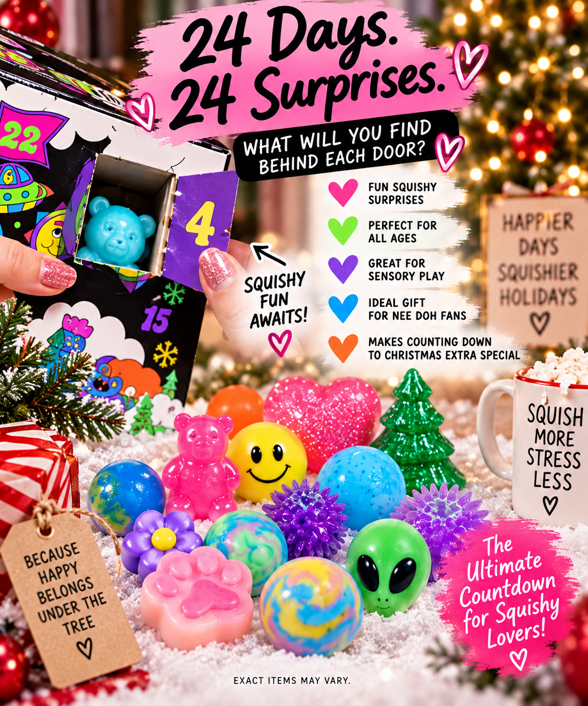 NeeDoh Advent Calendar – 24 Days of Squishy Surprises