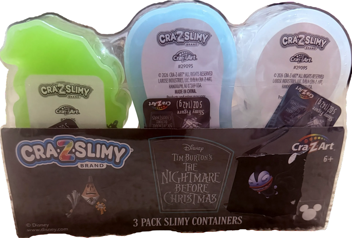 Disney The Nightmare Before Christmas Cra-Z-Slimy 3-Pack – Jack, Sally & Oogie Boogie