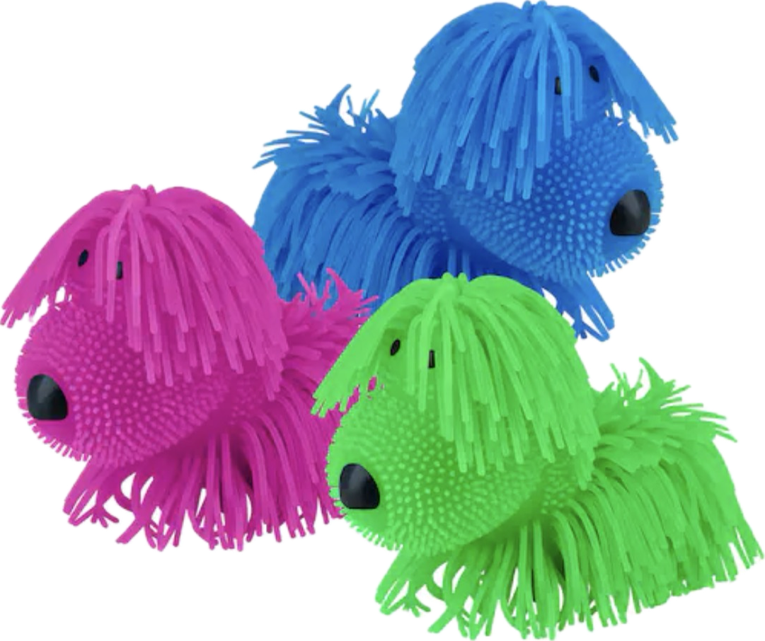 ORB Curiosities Wiggly Dog Sensory Fidget Toy – Choose Your Color