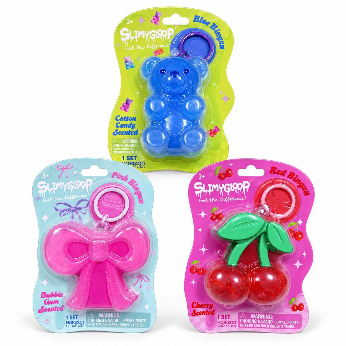 SlimyGloop Scented Bingum Squishy Keychain – Pick Your Style